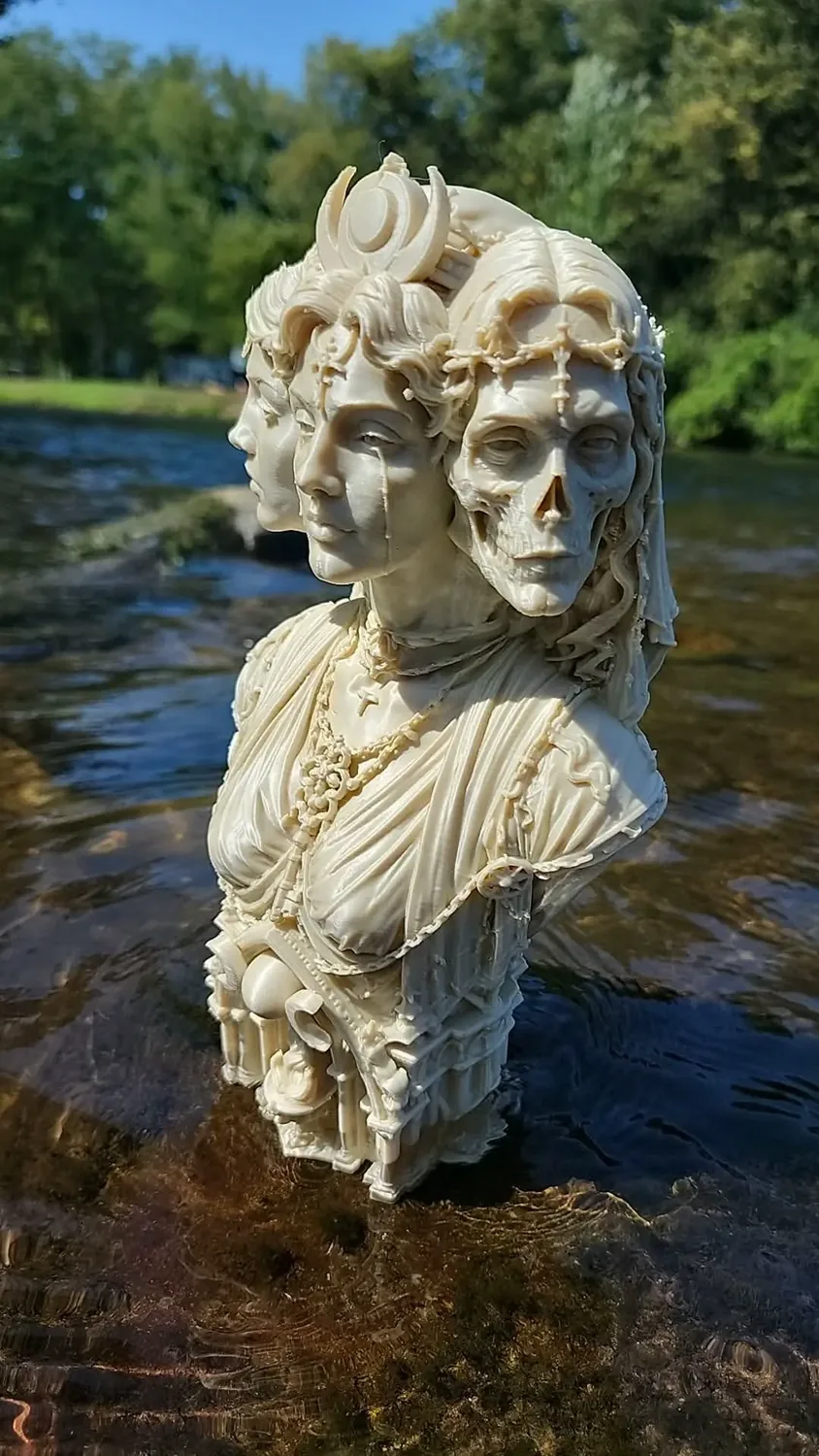 Hecate sculpture printed by Creative Keepsakes